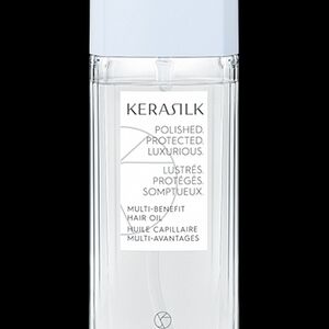 KERASILK Multi-Benefit Hair Oil Polished Preotected Luxurious, 1.6oz.